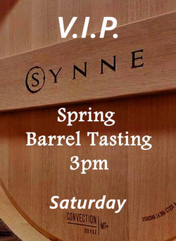 VIP 3pm Tempranillo Spring Barrel Tasting